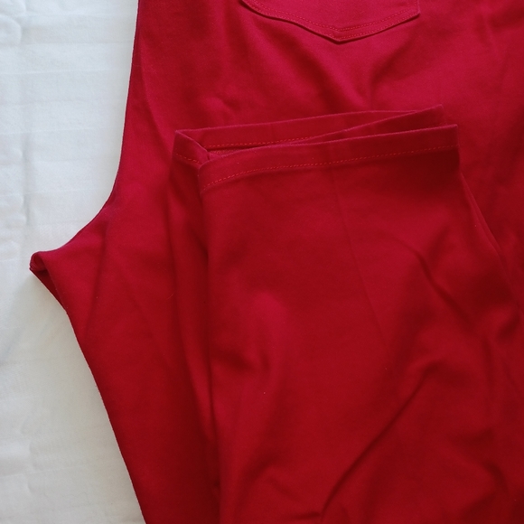 Catherine's Refined Red Pant 2x Elastic Back - Picture 10 of 11